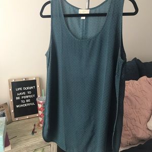 LOFT turquoise blouse